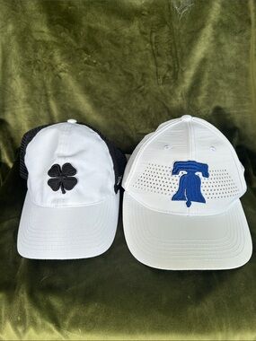 Live lucky and liberty bell front baseball caps   See pictures.